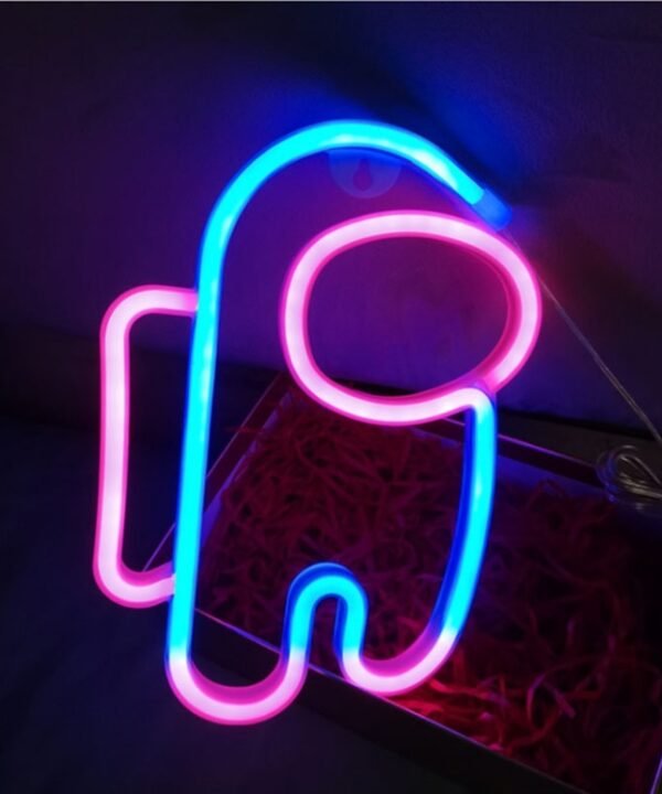 LED Spaceman Neon Modeling Light Room Decoration Lights