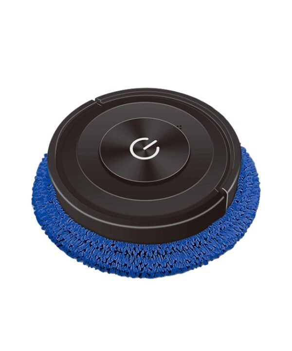 K777 Automatic Smart Sweeping Machine Dry Wet Two-Purpose Mopping Machine Imitation Artificial Rubber, Piano Black, Elegant White
