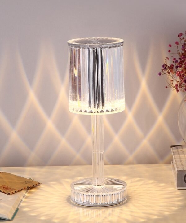 USB Charging Touch Diamond Crystal Table Lamp, USB Charging(Tri-tone Light), USB Charging(RGB with Remote Control 16 Color)