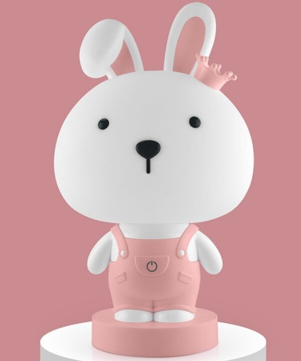 3W Cartoon Crown Pet USB Touch Control Night Light, Rabbit Pink, Rabbit Gray, Rabbit Light Blue, Bear Pink, Bear Gray, Bear Coffee, Cow Pink, Cow Coffee, Cow Green, Tiger Pink, Tiger Coffee, Tiger Green