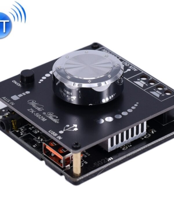 ZK-502M Stereo Bluetooth Digital Power Amplifier Motherboard