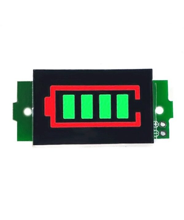 Lithium Battery Fuel Gauge Display Module, Green, Blue