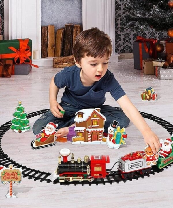 Electric Christmas Train Tree Decoration Rail Car Model, Rail Car Model(238-9)