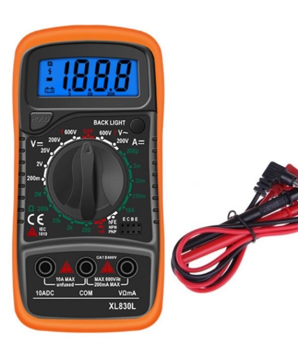 ANENG XL830L Multi-Function Digital Display High-Precision Digital Multimeter, Bubble Bag Packing, Standard+10A Extra Tip Pen