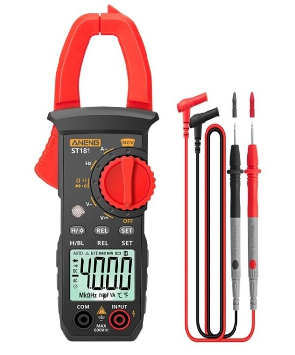 ANENG Intelligent Digital Backlit Clamp-On High-Precision Multimeter, ST181, ST182, ST183