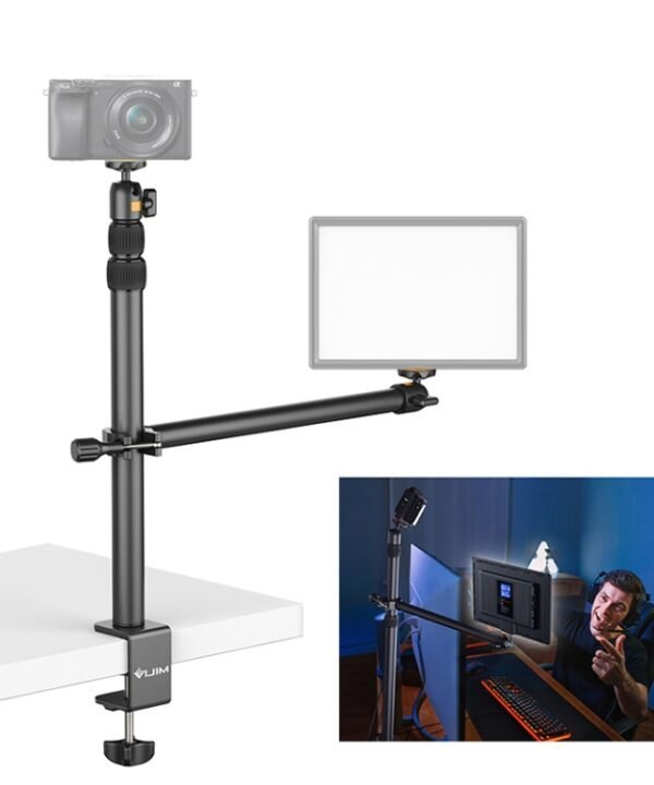 Ulanzi  Vijim LS02  Live Desktop Extension Arm Light Stand  For Ring Light DSLR Camera