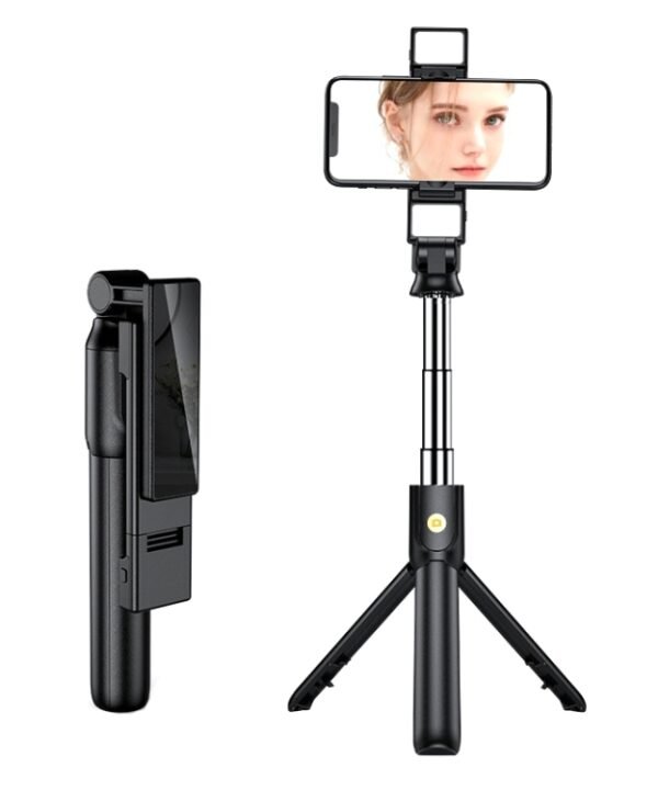 K12D Live Beauty Bluetooth Tripod Selfie Stick