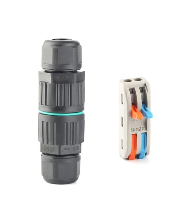 CDF-200/3 Waterproof Wire Connector, With 2 Pin Quick Connector, With 3 Pin Quick Connector, With 3 Pin Cold Pressure Terminal, With 5 Pin Cold Pressure Terminal
