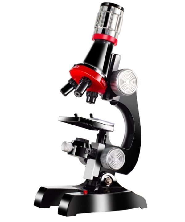 HD 1200 Times Microscope Children Educational Toys, Black, Pink, Light Blue