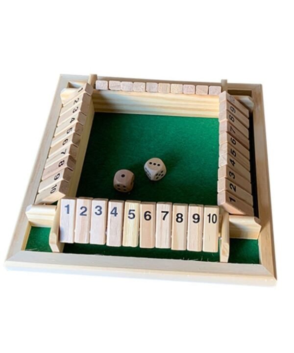Parent-Child Four-Sided Flop Board Game, Green Velvet, Red Velvet, Brown Black Velvet, Four Color Velvet