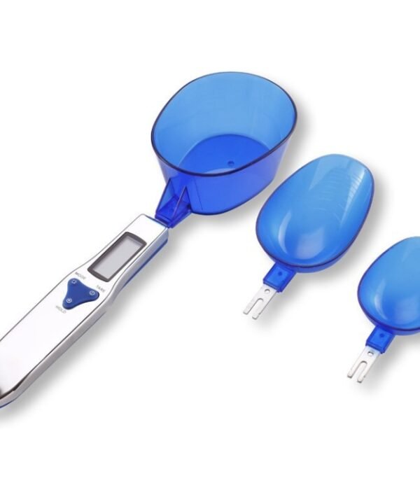 500g / 0.5g Kitchen Scale Electronic Measuring Spoon Scale With Three Spoons, 500g / 0.5g, 300g / 0.1g