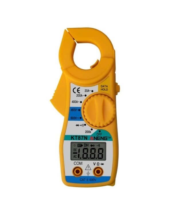 ANENG KT-87N Clamp Voltage And Current Measuring Multimeter, Yellow, Red, Blue, Gray
