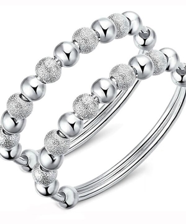2 PCS Ladies Round Transfer Beads Vera Bracelet
