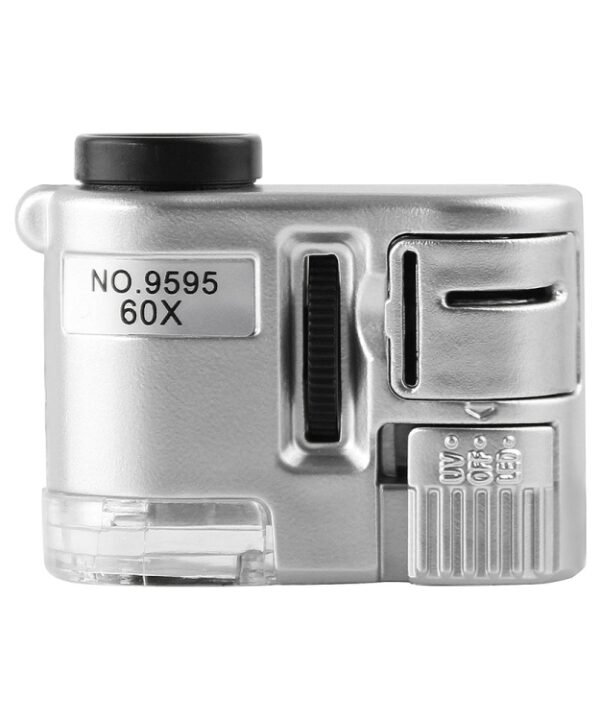 9595 60X LED Light UV Light Mini Microscope