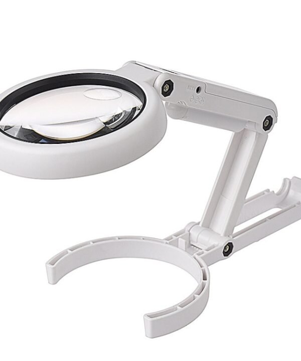 5X / 11X USB Charging LED Light Handheld Magnifier, 5X / 11X