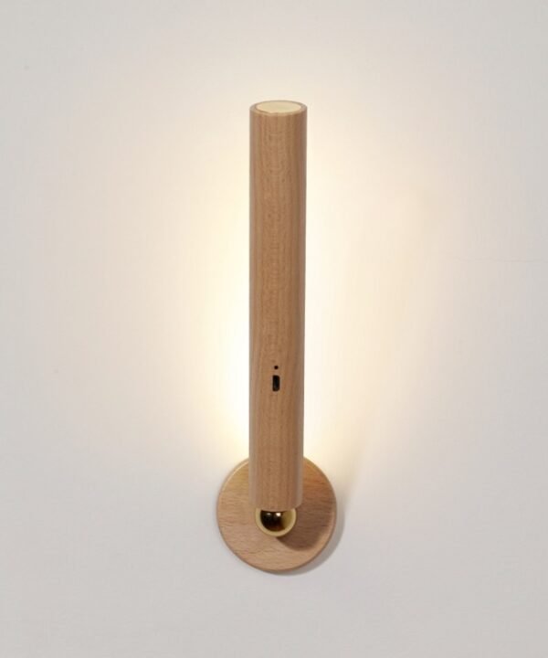 Home Bedroom USB Charging Rotating Wall Lamp