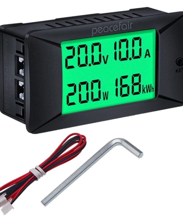 Peacefair PZEM-025 DC Multifunctional DC Digital Display Tester, 50A, 100A, 200A, 300A