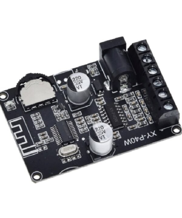 30W/40W Stereo Bluetooth Power Amplifier Plate 12V/24V High Power Digital Power Module, 30W/40W Bare Plate, 30W/40W With Acrylic Shell