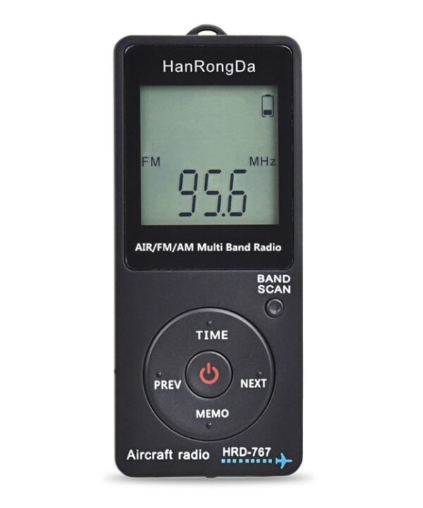 Mini Aviation Band Radio Can Set Automatic Shutdown FM, AM, AIR Radio, HRD-767