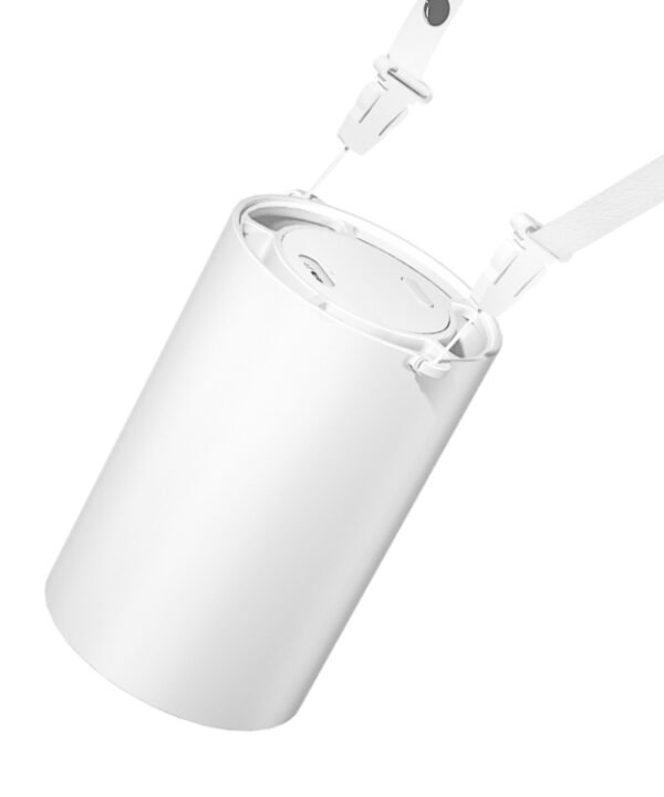 N1 Mini Portable USB Leafless Hanging Neck Fan, Mini Fan White