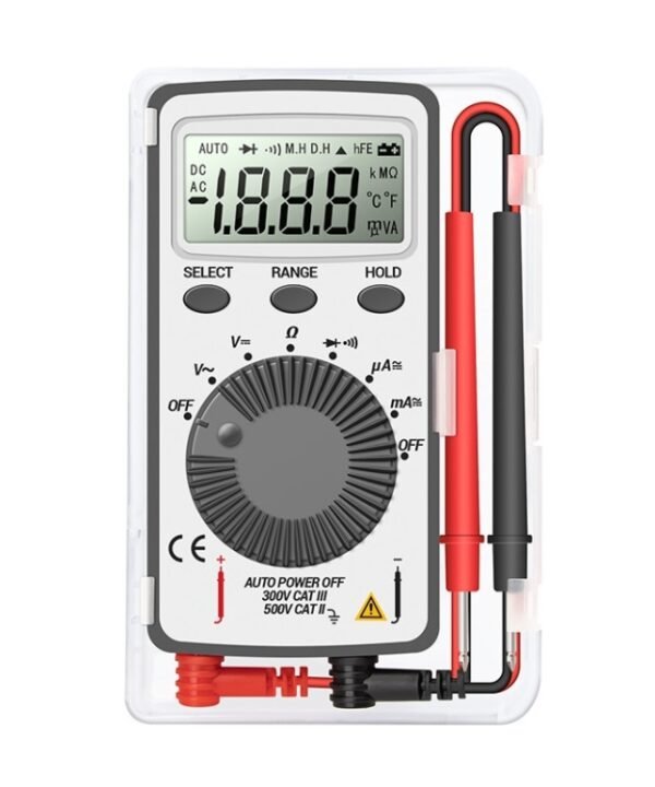 ANENG AN-101 Ultra-thin Mini Digital Display Voltage and Current Multimeter