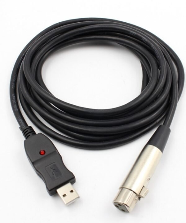 3m Microphone Connection Computer Cable USB To XLR