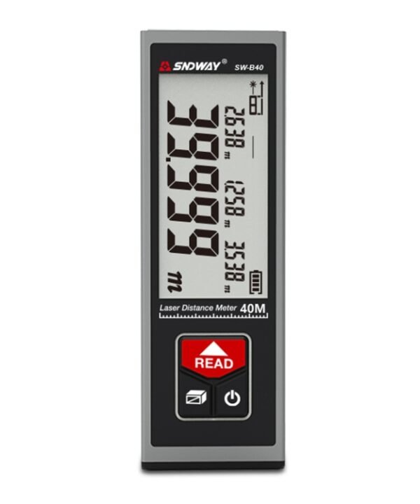 SNDWAY Laser Rangefinder Infrared Measuring Ruler, Style:, 40m Precision Version, 50m Precision Version, 60m Precision Version, 40m Bluetooth Version, 50m Bluetooth Version, 60m Bluetooth Version
