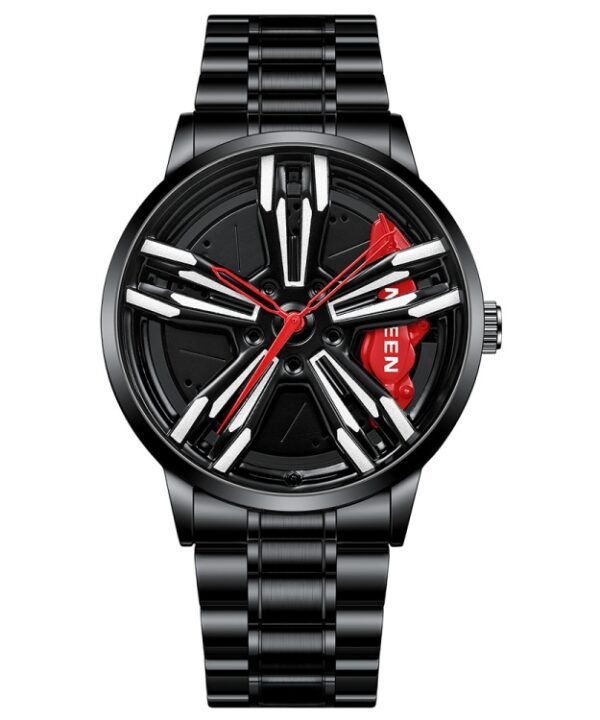 FNGEEN L001 Motorcycle Element Wheel Metal Men Watch, Black steel Red Surface, Black Steel Green Surface, White Steel Red Surface, White Steel Green Surface, Black Net Black Steel Red Surface, Black Net Black Steel Green Surface...