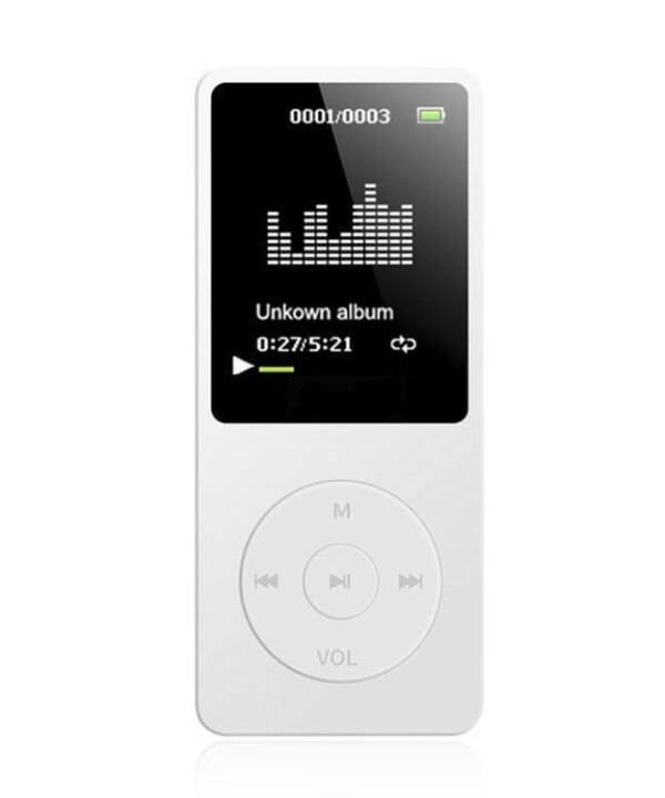 Card Ultra-thin Lossless MP4 Player With Screen, White, Pink, Red, Gold, Black, Light Blue