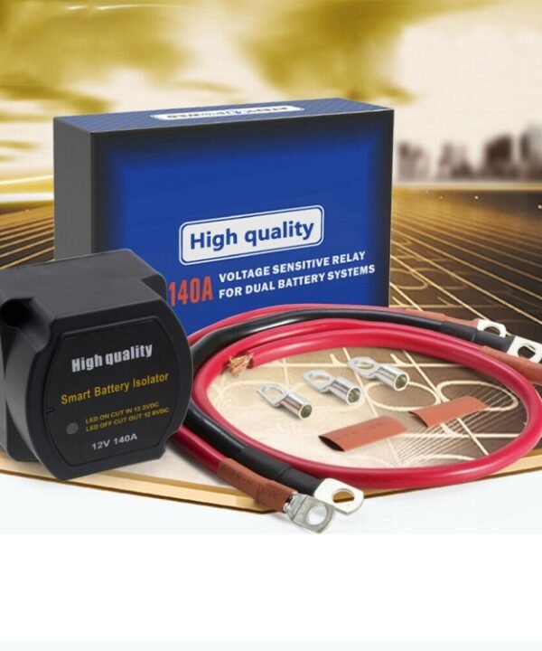 12V 140A Route Yacht Off-Road Car Beach Car Double Battery System Voltage Sensitive Relay