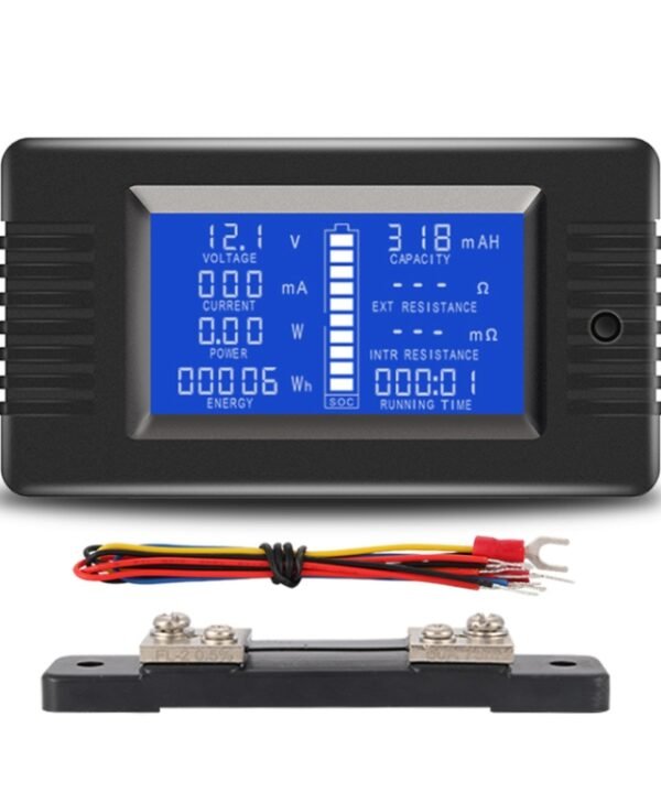 DC 0-200V Voltage Current Battery Tester, PZEM-013 10A, PZEM-015 With 50A Shunt, PZEM-015 With 100A Shunt, PZEM-015 With 200A Shunt, PZEM-015 With 300A Shunt, PZEM-015 Without Shunt
