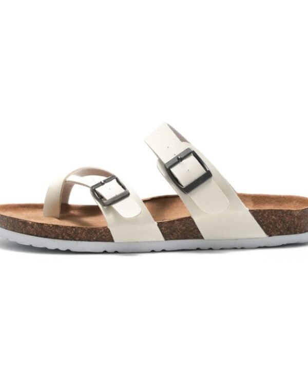 Ruizu Couple Cork Slippers Beach Shoes Flip Flops, 35, 36, 37, 38, 39, 40, 41, 42, 43