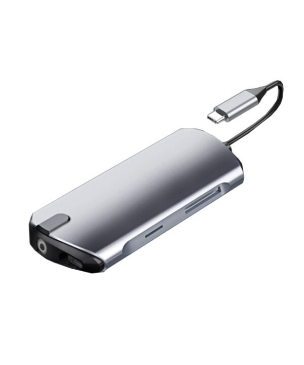 Type-C Extension Dock 8 In 1 Laptop Converter USB HUB Hub