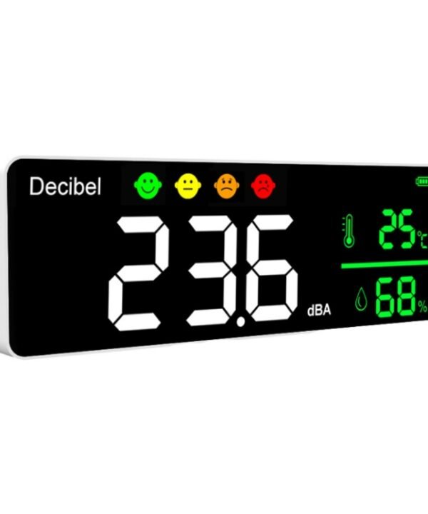 DM1306D Wall-mounted Decibel Meter Temperature & Humidity Detector