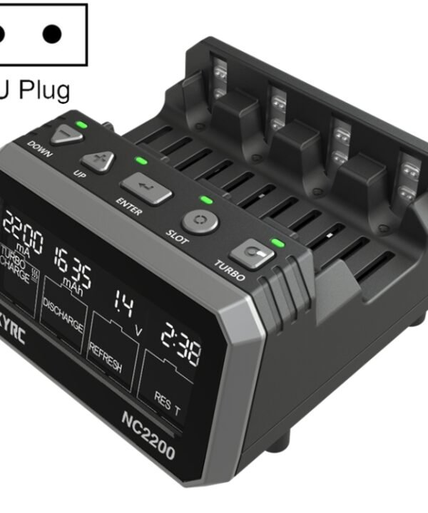 SKYRC NC2200 Multifunction Battery Charger Analyzer, EU Plug, US Plug