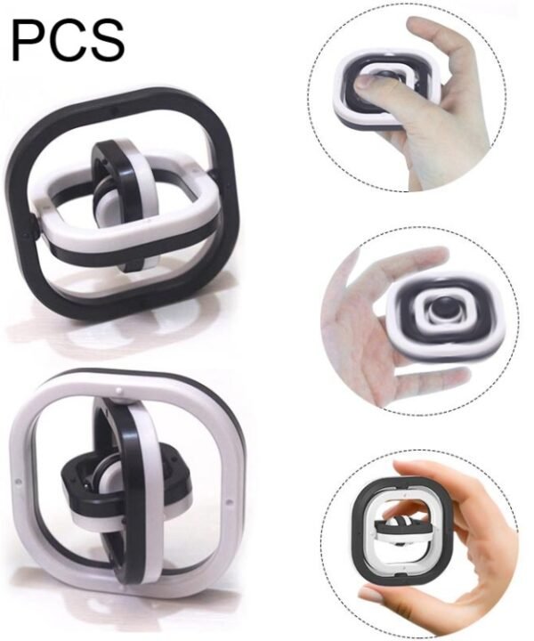 3 PCS 3D Infinite Flip Fingertip Decompression Leisure Toy