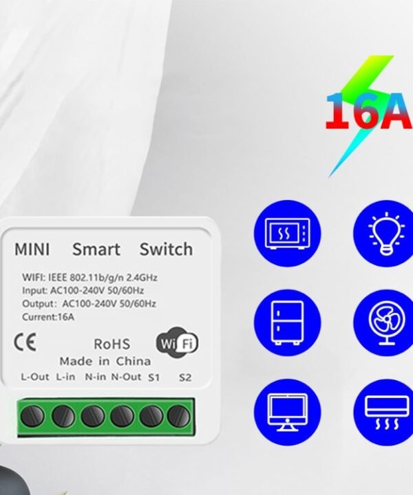 003 WiFi App Remote Voice Control Smart Switch, Smart Switch