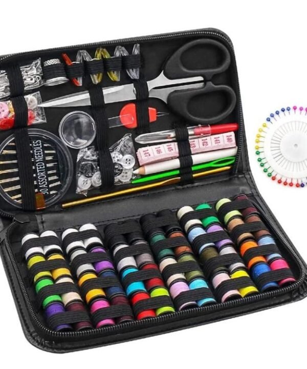 172 In 1 Multifunctional Needle and Thread Tool Set, Spec: Edge Clip, Silver Needles, Edge Clip