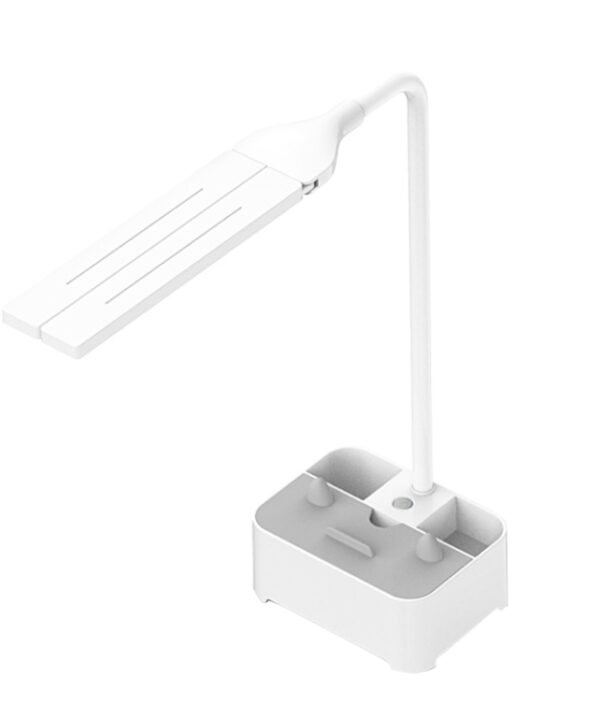 TD6 Student Mobile Phone Holder Pen Holder Eye Protection USB Desk Lamp, White, Pink, Green