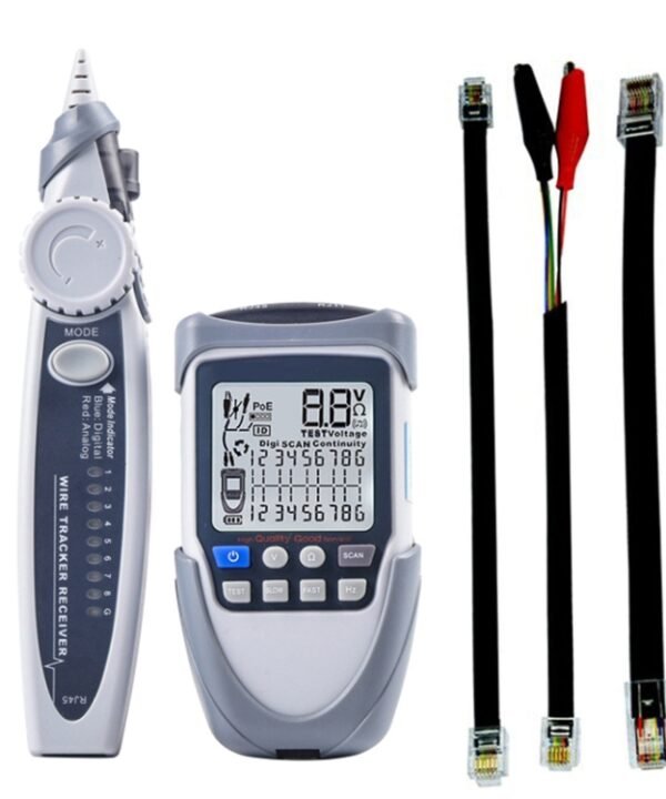 Network Cable Tester Wire Tracker Battery Voltage POE Test Multi-function Cable Tester, ET612, ET613