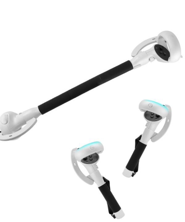 VR Controllers Long Stick Handle for Meta Quest 2 Playing Beat Saber Games