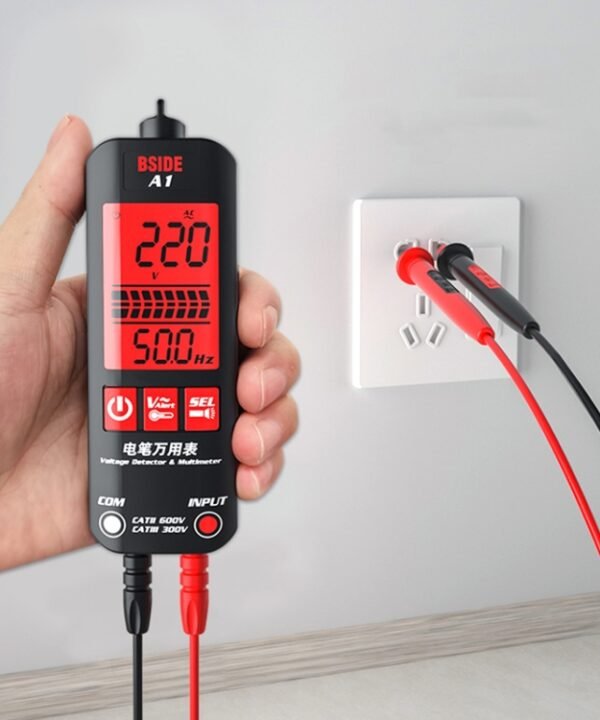 BSIDE A1 Dual Mode Smart Handheld High Precision Detection Electrician Voltage Multimeter Without Battery, A1