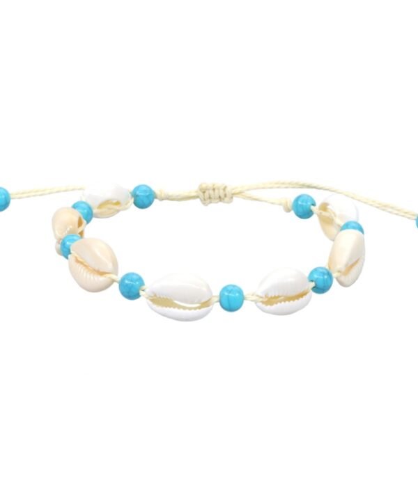 Hand Braided Rope Adjustable Shell Bracelet