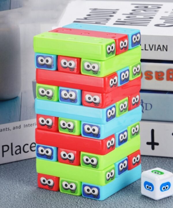 Early Education Stacking Tower Parent-child Game Interactive Toy, Small, Large