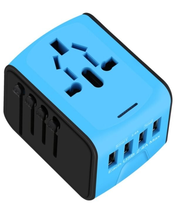 BMAX 199-04U Travel Multifunctional USB Converter 4 USB Universal Socket, BMAX 199-04U Green, BMAX 199-04U Blue, BMAX 199-04U Black, BMAX 199-04U White