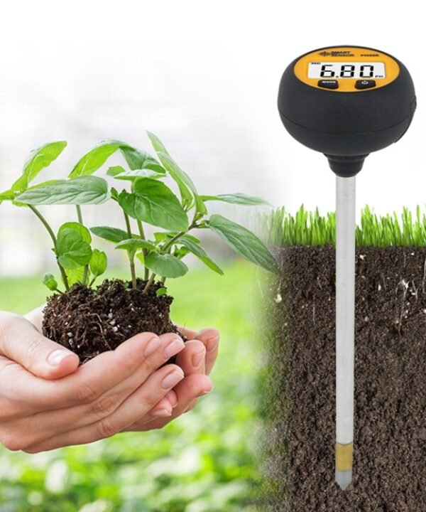 Smart Sensor PH328 Soil Acidity Meter Fertilizer Nutrient Humidity Detector