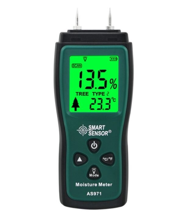 Smart Sensor AS971 Moisture Content Tester For Wood Furniture Making