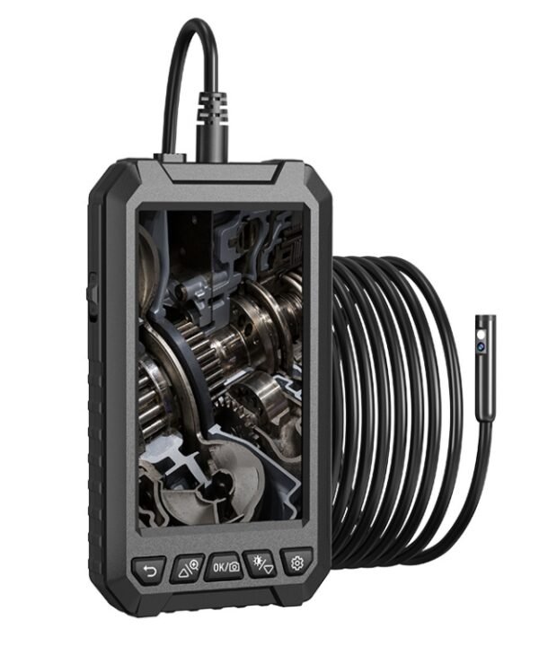 5 Inch IPS HD Endoscope With Screen For Industrial Pipeline Inspection And Auto Repair