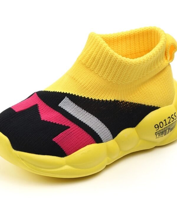 D2232 Breathable Baby Walking Shoes Fly Woven Mesh Children Casual Shoes, 21, 22, 23, 24, 25