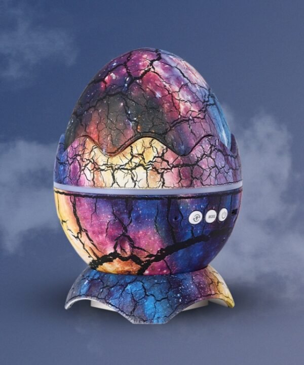 K850 LED Dinosaur Egg Remote Control Bluetooth Star Projection Light with Speaker Function